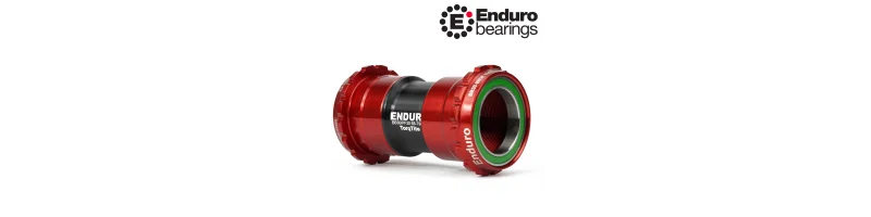 Stredové zloženie BKS-0158 TorqTite BB30 30mm ENDURO BEARINGS červené