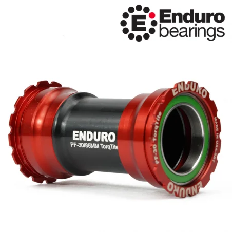 Stredové zloženie BKS-0160 TorqTite BB386 30mm ENDURO BEARINGS červené