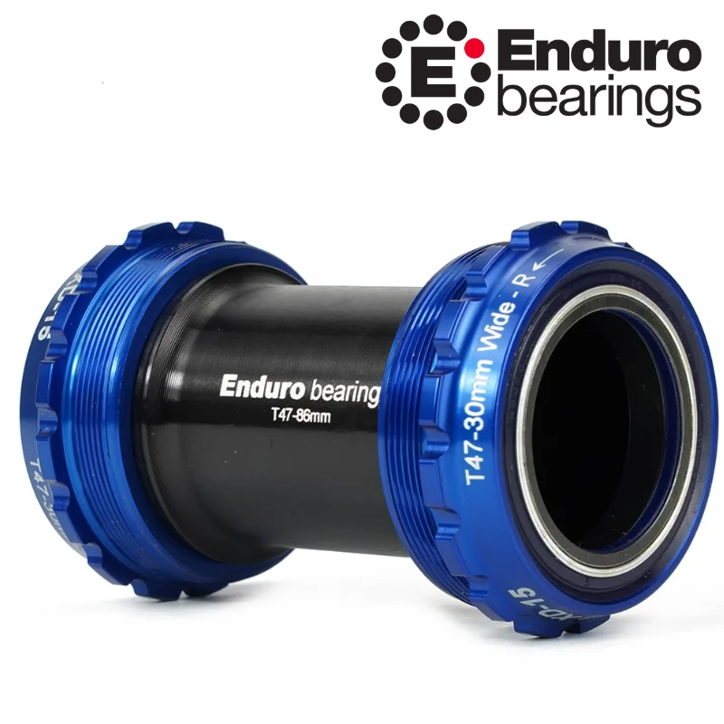 Stredové zloženie BKC-0732 T47-vnútorné 30mm ENDURO BEARINGS modré