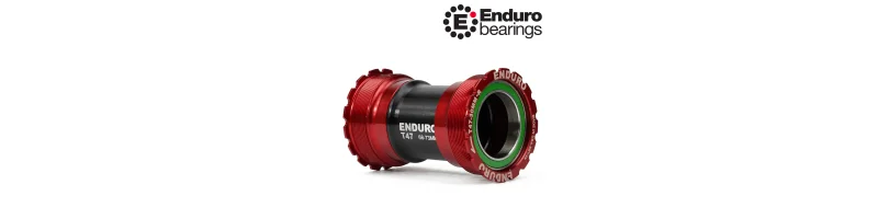 Stredové zloženie BKS-0200 T47-vnútorné 30mm ENDURO BEARINGS červené