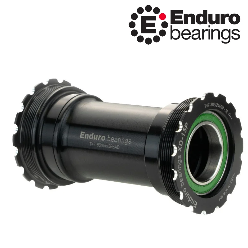 Stredové zloženie BKC-0796 T47-vnútorné 24mm Shimano ENDURO BEARINGS čierne