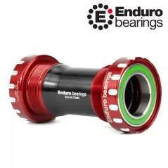 Stredové zloženie BKS-6036 BSA pre cestné kľuky SHIMANO 24mm ENDURO BEARINGS červené