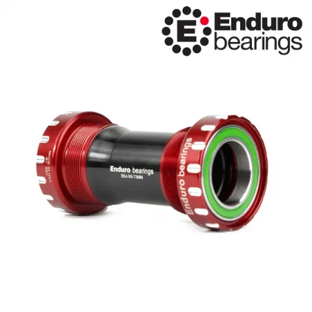 Stredové zloženie BKS-6038 BSA pre cestné kľuky SRAM GXP ENDURO BEARINGS červené