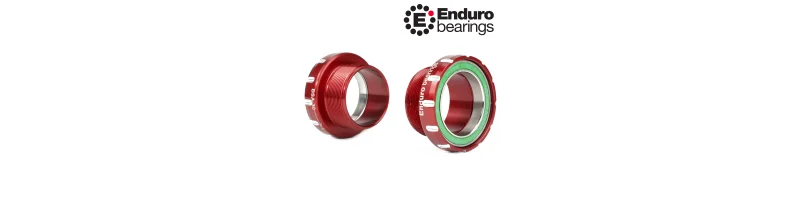 Stredové zloženie BKS-6052 BSA pre kľuky 30mm ENDURO BEARINGS červené