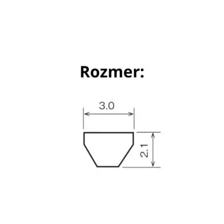 Polyuretánový remeň 3M-206 La BANFLEX BANDO