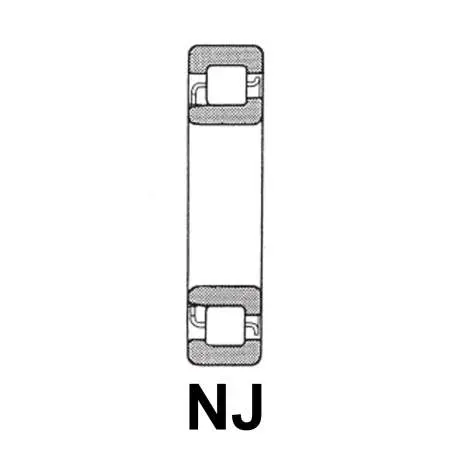 Ložisko NJ 2313 EM C3 FBJ