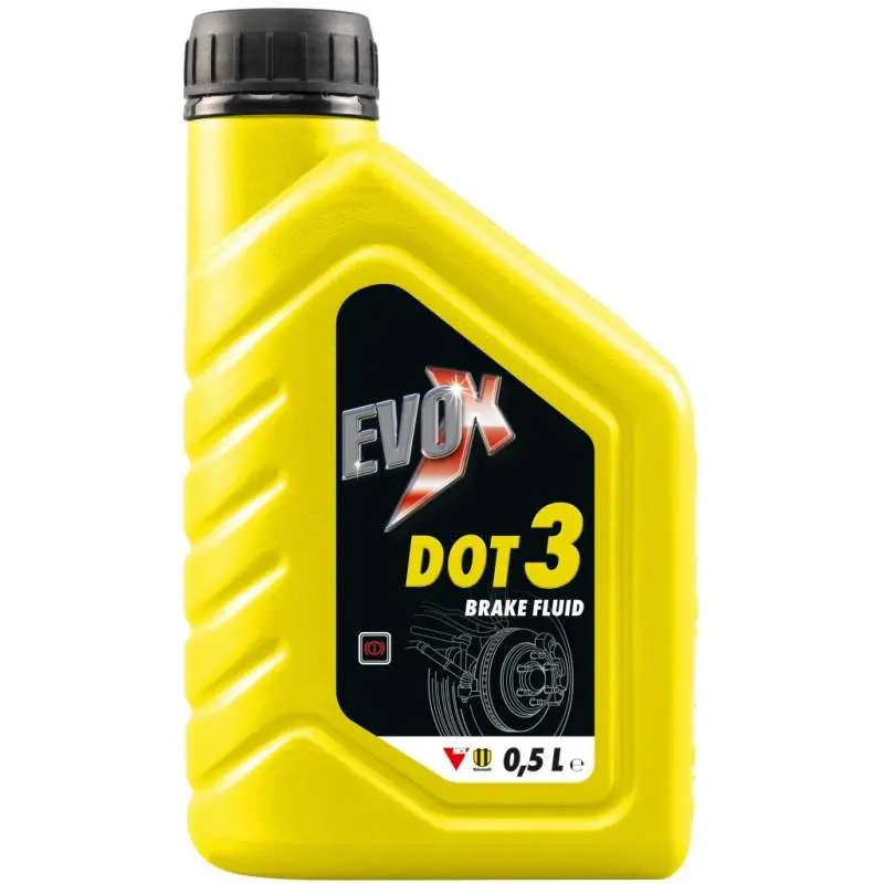 EVOX Brzdová kvapalina DOT 3 500ml