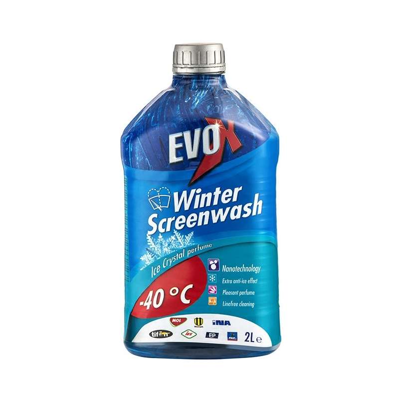 EVOX Ice-crystal -40°C zimná kvapalina do ostrekovačov 60L sud